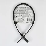 Racceway Stahovací číselný zámek / Bezpečnostní zámek / 3místný kód / 56 cm / černá