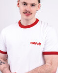 Tričko Carhartt WIP S/S Ip Ringer T-Shirt White/Red/Red