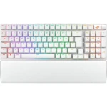 ASUS ROG Strix Scope II 96 bílá / herní klávesnice / mechanická / bezdrátová / spínače ROG NX Snow / DE (90MP037A-BKDA30)