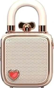 Divoom LoveLock růžová / Přenosný reproduktor / 5W / Bluetooth 5.0 / GRP (6958444603964)