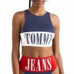 Dámský plavkový top UW0UW04080-C87 - Tommy Hilfiger M
