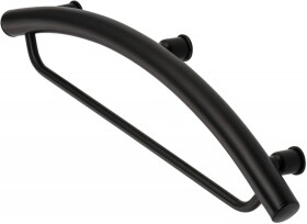 DEANTE - Vital černá - Nástěnná madla, místo na ručník - 2v1 NIV_B41H