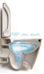OLSEN SPA - Závěsné wc NOVA RIMLESS se SLIM sedátkem SOFT-CLOSE OLKGNO31DAK00