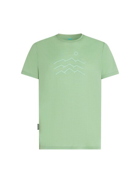 Pánské merino triko s krátkým rukávem ICEBREAKER Mens 125 Cool-Lite Sphere SS Tee Across, Seaglass velikost: XL