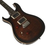 PRS SE Custom 24 LH Violin Top Carve Black Gold Sunburst