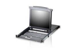ATEN CL5708N / KVM 8 port / LCD 19 + kayboard + touchpad USB-PS/2 (CL5708N-ATA-AG)