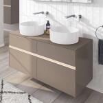 VILLEROY & BOCH - Collaro Umyvadlo na desku, průměr 40 cm, CeramicPlus, alpská bílá 4A1840R1