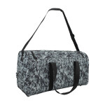 Fitness taška Black/Grey Camo Semiline 33 cm 60 cm 30 cm