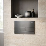 REA - Podomítkový Instalační Set Slim 024N pro WC s Tlačítkem T Titan KPL-E1632