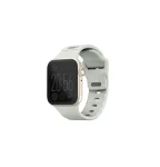UNIQ Stride SE FKM řemínek pro Apple Watch 42 41 40 mm - LUME (bílá) (8886463689202)