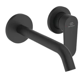 Ideal Standard Cerafine Nuovo - Umyvadlová baterie pod omítku | 2-otvorová instalace | hedvábná černá (BD776XG)