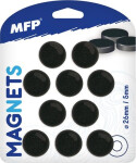 Magnet kulatý 26mm blister 10ks