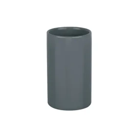 Spirella TUBE kelímek na kartáčky tmavě šedý / keramika (7610583198921)