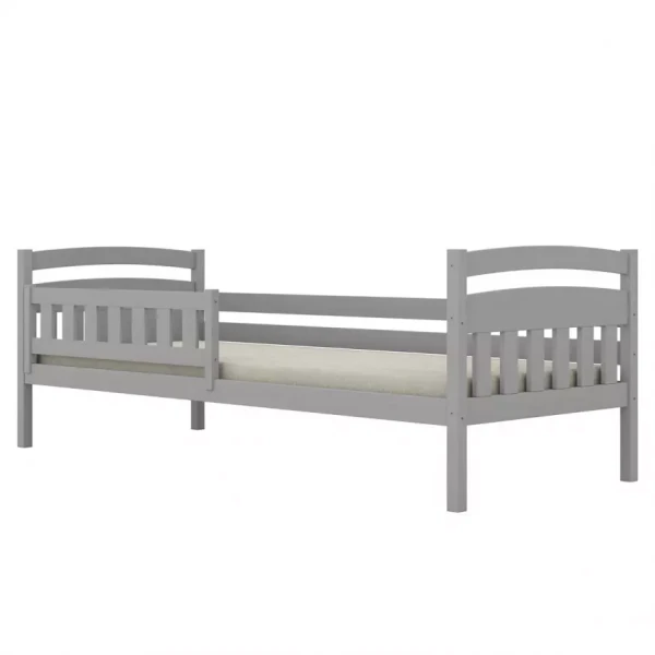 Postel Tosia standard + zábrana 80x200 šedá
