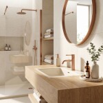 REA - Umyvadlová baterie Venti Brush Copper Low REA-B9786