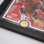 Obraz Chicago Bulls NBA Michael Jordan Artist Proof Bronze Coin