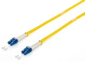 Equip LC-LC / Optický patchkabel / OS2 Singlemode / Duplex / 1 m / žlutý (254431)