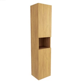Koupelnová skříňka vysoká SAT Feel 36x165x32 cm dub medový mat SATFEELV36DMK SATFEELV36DMK