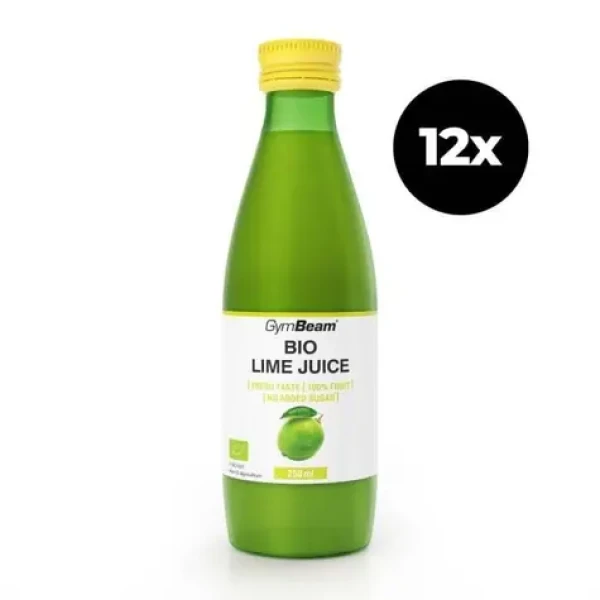 BIO Šťáva z limetek - GymBeam (12 x 250 ml) (113371-2-12x250ml)
