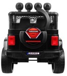 Mamido Elektrické autíčko Jeep Raptor 4x4 černé s plameny
