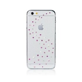 Pouzdro Swarovski Milky Way iPhone 6/6s - Mix růžové