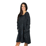 HOSH Mikinové šaty BLAIR Velikost: UNI, Barva: Béžová