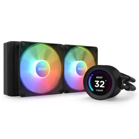 NZXT Kraken Elite RGB 240 černá / 2x 120mm / Fluid Dynamic Bearing / 33.88 dB @ 1800 RPM / 78.86 CFM / AMD + Intel (RL-KR24E-B1)