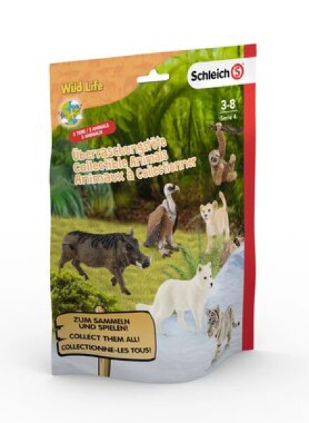 Schleich Sáček s překvapením africká zvířátka L