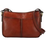 Luxusní dámská kožená crossbody kabelka Katana Arletta, hnědá