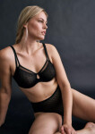 Dámské kalhotky Signature Sheer Maxi EX - BLACK - černé 0004 - TRIUMPH BLACK 40