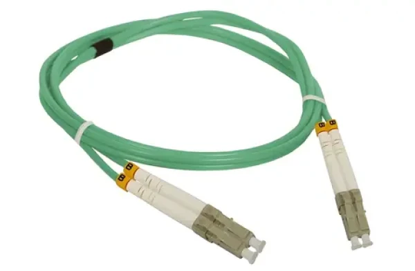 Alantec FOC-LCLC-5MMD-5-3 tyrkysový / Optický kabel / LC/LC / Multi-mode / OM3 / 5 m (FOC-LCLC-5MMD-5-3)