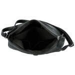 Stylová dámská koženková crossbody kabelka Stacy, černá
