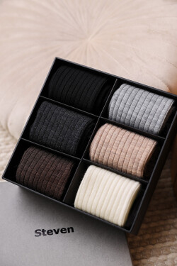 Ponožky Steven art.175/10 Boxy dámské A'6 35-40 mix barev 10 35-37