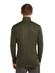 ICEBREAKER Mens Mer 260 Quantum IV LS Zip, Dark Loden velikost: S