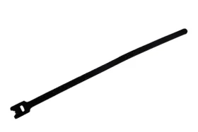 Velcro Stahovací páska 13 mm černá / Stahovací páska / suchý zip / 20 cm / 25 ks (VEL-OW64302)