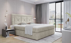 Boxspring Idris Rozměr: 160 x 200 cm, látka: Dora 21