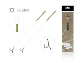 Delphin TheEND D-Rig Velikost 4 / Hotový návazec / 20cm / 17lbs / 2ks (101006009)