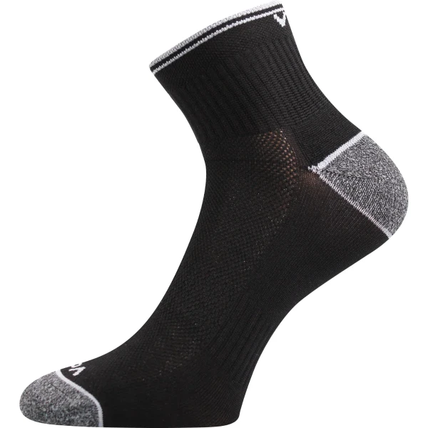 VOXX Ponožky sportovní RAY s reflexním prvkem ČERNÉ (3 páry) 35-38 114021
