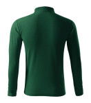 Pique Polo LS polokošile pánská dark green S