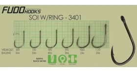 Fudo Hooks Soi Ring 7/0 / Háček / 5 ks