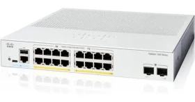 Cisco Catalyst C1300-16P-2G / Switch / 16x GbE RJ-45 / 2x SFP / PoE+ 120W / fanless / REFRESH (C1300-16P-2G-RF)