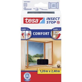 Síťka proti hmyzu do oken Tesa® Comfort tesa COMFORT, (š x v) 1200 mm x 2400 mm, antracitová, 1 ks