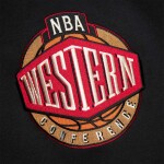 Mitchell & Ness Pánská mikina Los Angeles Lakers NBA Heritage Lace-Up Jersey Crew Velikost: S