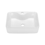 INVENA - Umyvadlo na desku 49 cm NERI CE-22-001-W