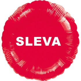 Balónek fóliový červený SLEVA Balonky.cz Balónek fóliový červený SLEVA Balonky.cz
