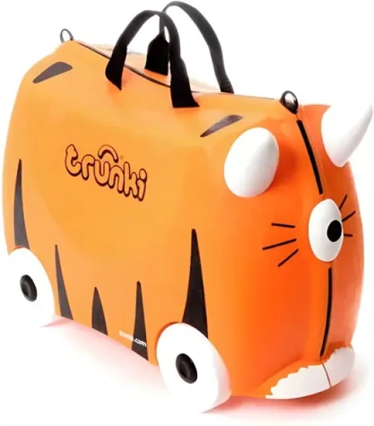 TRUNKI Jezdící kufřík Tipu Tygřík / Dětské zavazadlo na kolečkách (TRU0011)