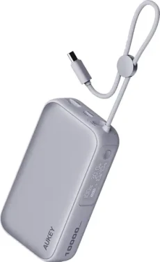Aukey PB-Y47 bílá / Powerbanka / 10000 mAh (Aukey)