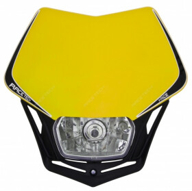 Maska na moto Rtech V-Face žlutá - uni