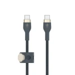 Belkin BOOST CHARGE PRO Flex modrá / Kabel USB-C na USB-C / 1 m (CAB011bt1MBL)