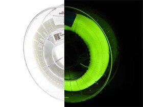 Filament Spectrum PET-G Glow in the Dark 1.75mm YELLOW-GREEN 0.5kg
